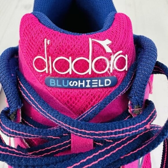 Diadora Blushield Mythos 8 Vortice Womens Size 7.5 Pink Sneakers Athletic Shoes - Picture 15 of 16